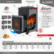 Печь-каменка ALLEGRO 22 (Аллегро 22) конвекционная